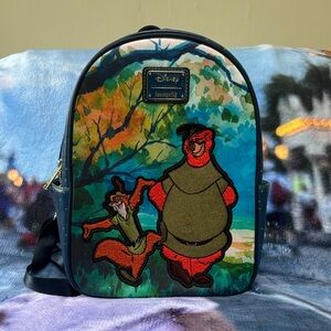 Loungefly Disney Robin Hood Colorful Backpack